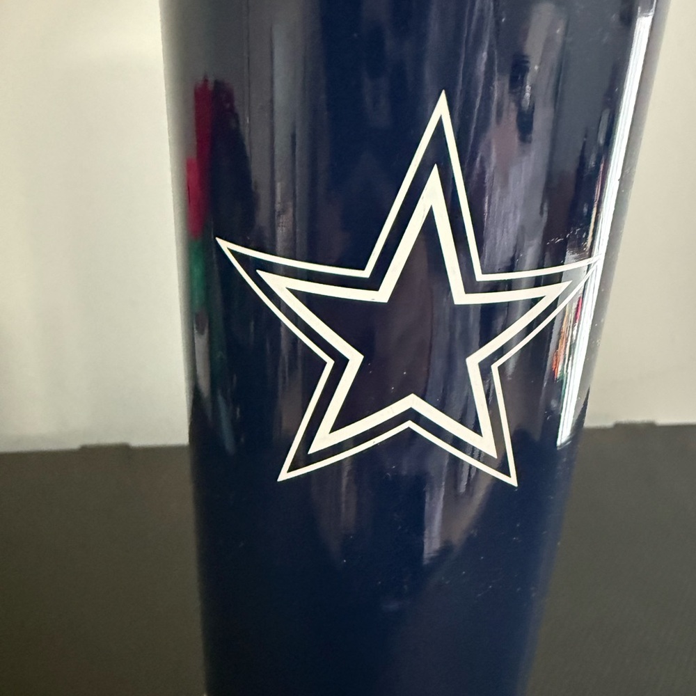NFL DALLAS Cowboys 20 Ounce Water Bottle with Star Logo *NEW WITHOUT TAGS* - Picture 2 of 8
